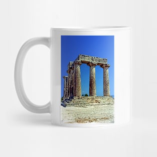 Temple of Apollo, Ancient Korinthos Mug